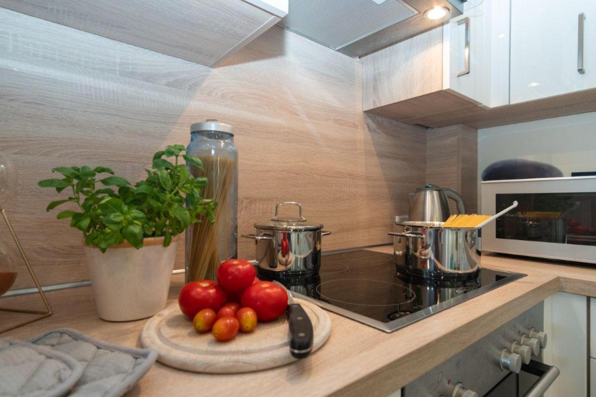 Haus-Wilhelmsplatz-Wohnung-Heimathafen Heiligenhafen Eksteriør bilde