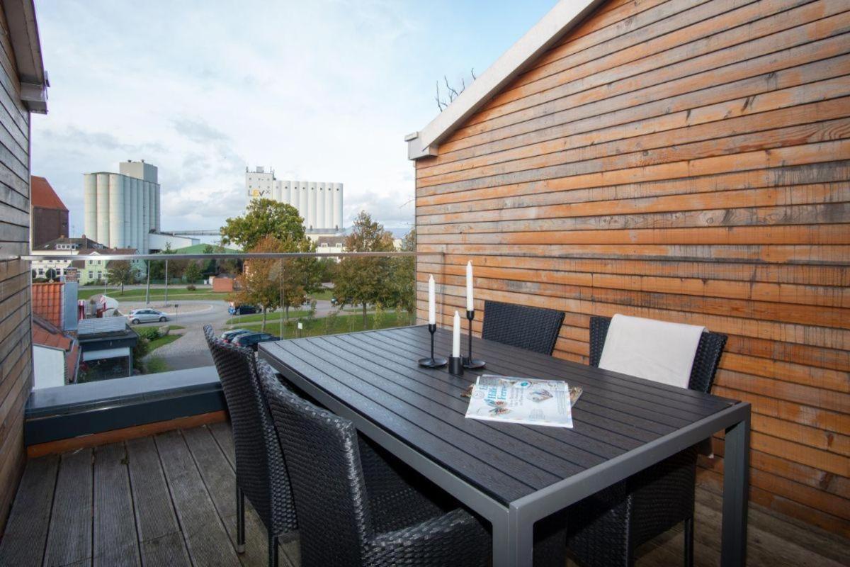 Haus-Wilhelmsplatz-Wohnung-Heimathafen Heiligenhafen Eksteriør bilde